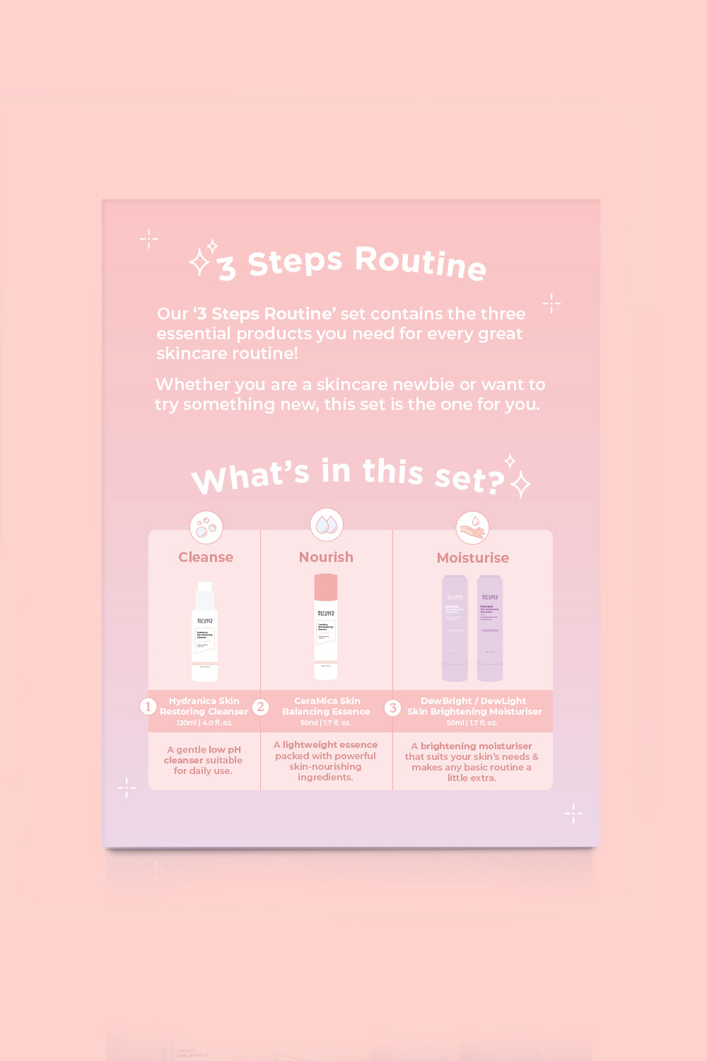 3 Steps Routine